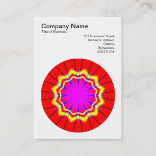 Mandala Motif 014 Business Card