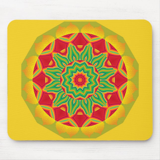 Mandala Mouse Pad (Front)