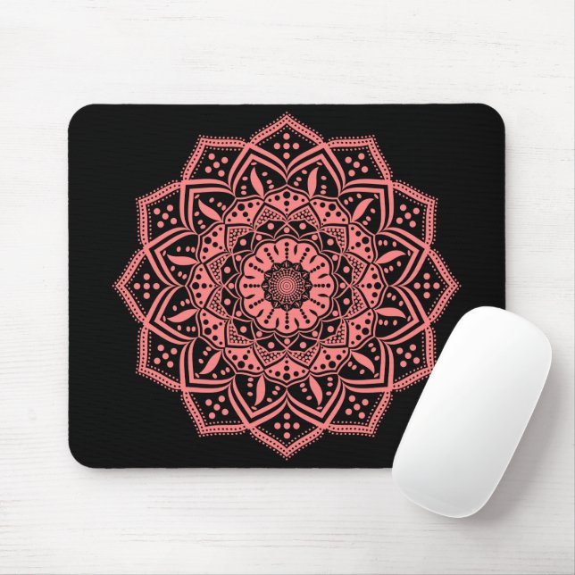 Mandala Mousepad (With Mouse)