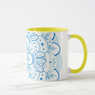 Mandala Mug 1 Two Tone