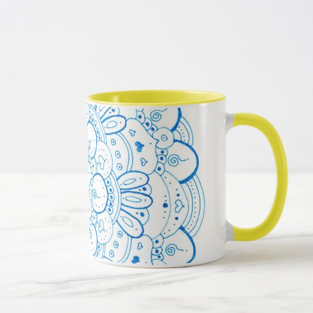 Mandala Mug 1 Two Tone (Right)