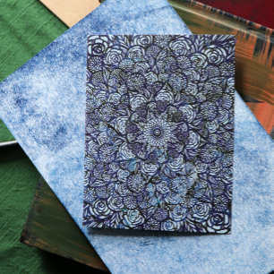 Mandala Nature Floral                              Postcard