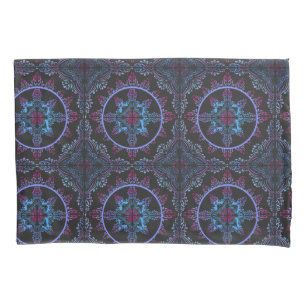 Mandala Night Flower Pillowcase