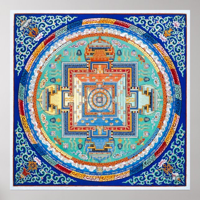 Mandala of Vairocana Poster (Front)