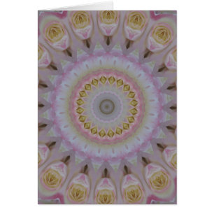 Mandala Of Yellow Roses