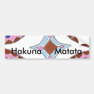 Mandala Oil Painting Art Print Bumper Sticker