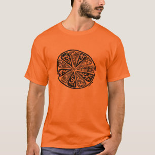Mandala Orange T-Shirt