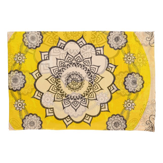 Mandala Ornamental: Ethnic Style Design. Pillowcase (Front)