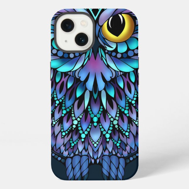 Mandala Owl iphone Case (Back)
