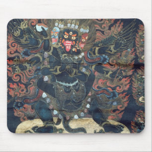 Mandala (painted parchment) mouse pad