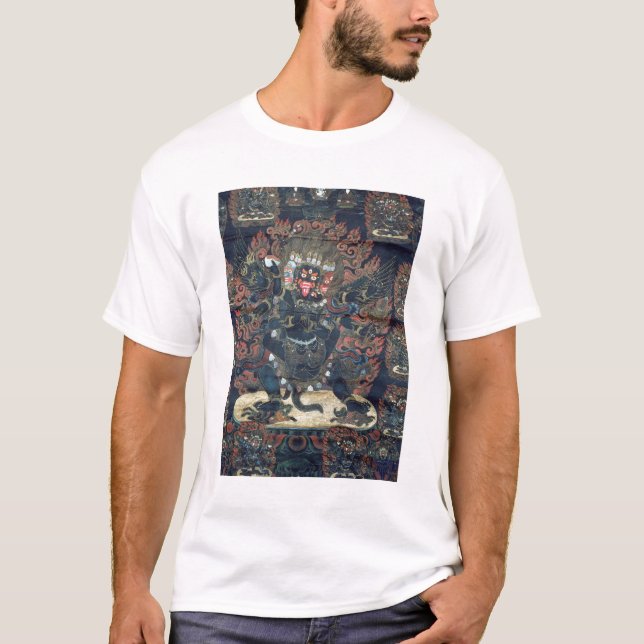 Mandala (painted parchment) T-Shirt (Front)