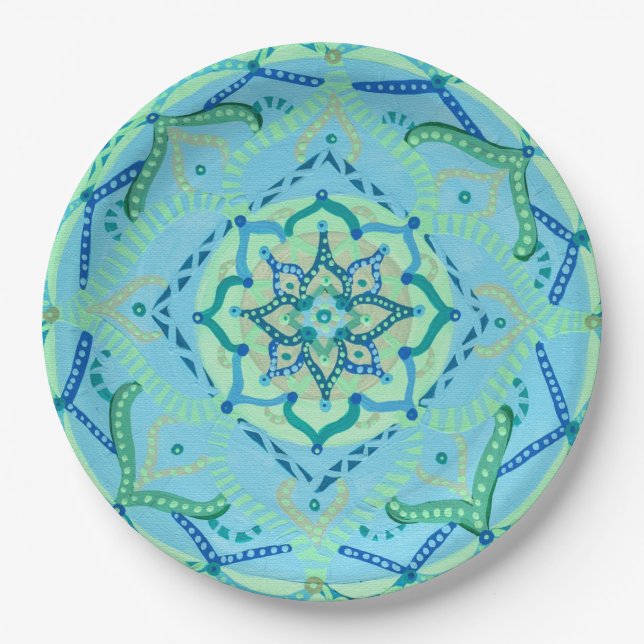 Mandala Paper Plates (Front)