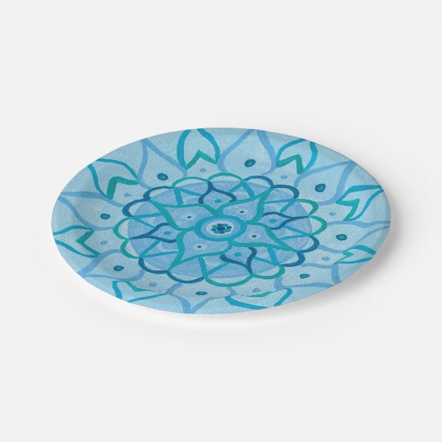 Mandala Paper Plates (Angled)