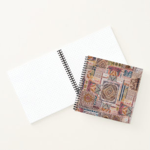Mandala Patchwork Notebook