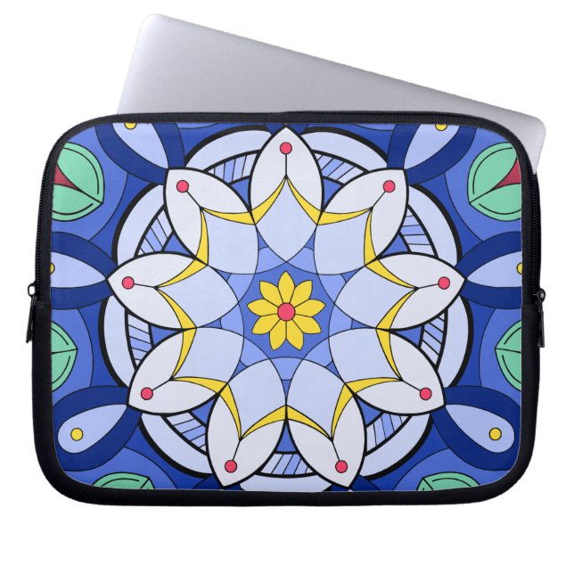 Mandala Pattern 01 Electronics Bag (Front)