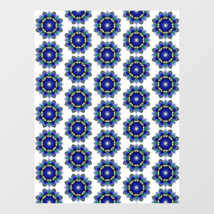 Mandala Pattern 02 in blue