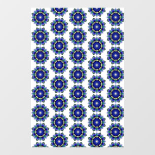 Mandala Pattern 02 in blue