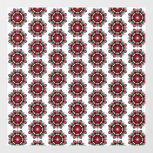 Mandala Pattern 02 in deep pink