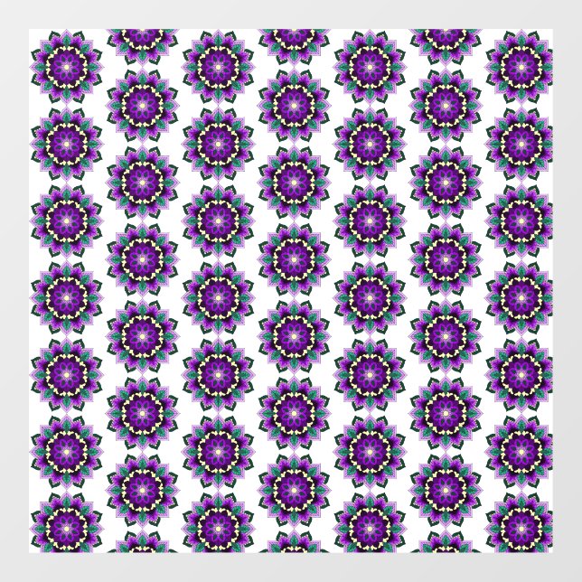 Mandala Pattern 02 in purple (Sheet)