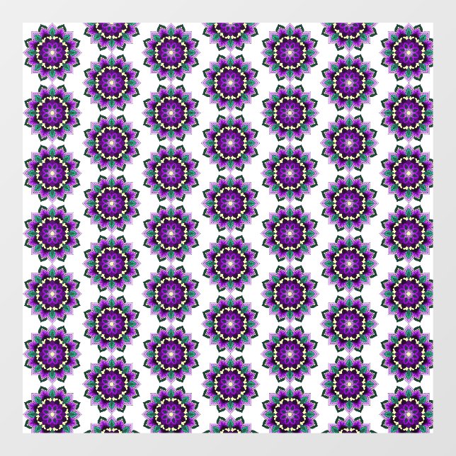 Mandala Pattern 02 in purple (Sheet)