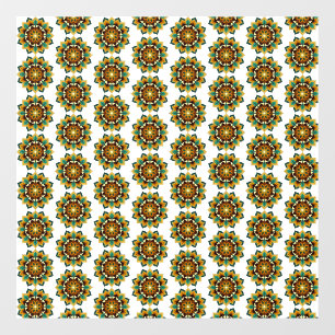 Mandala Pattern 02 in yellow & tan