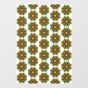 Mandala Pattern 02 in yellow & tan