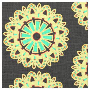 Mandala Pattern 110714(010) Fabric