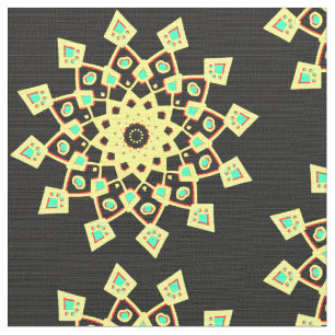 Mandala Pattern 110714(013) Fabric