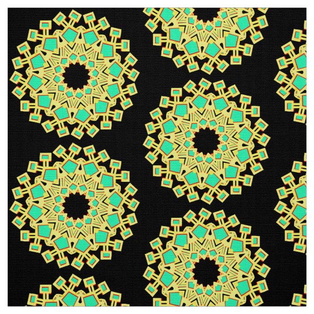 Mandala Pattern 110714(06) Fabric (Swatch)
