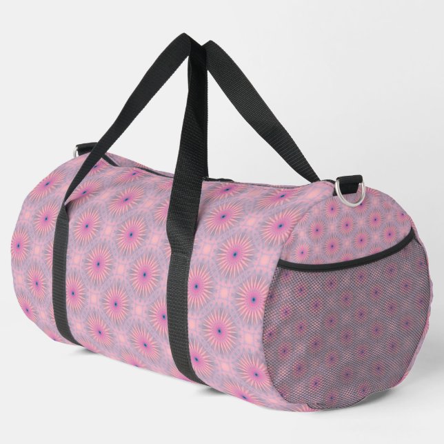 Mandala Pattern Duffle Bag (Right Corner)