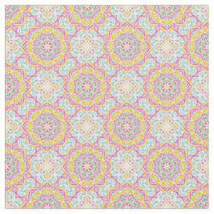 Mandala Pattern Fabric
