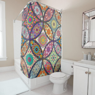 Mandala Pattern - Shower Curtain