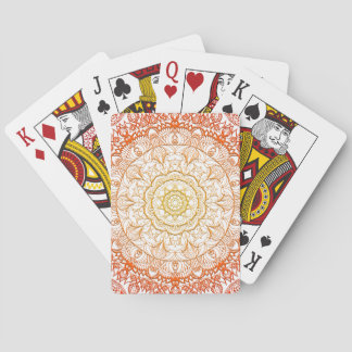 Mandala playing cards