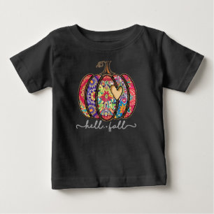 Mandala Pumpkin Halloween T-Shirt