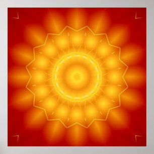 Mandala Pure Energy 1 Poster
