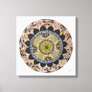 Mandala Regalis Canvas Print
