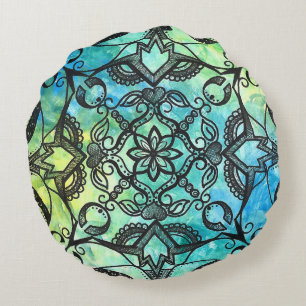 Mandala Round Cushion