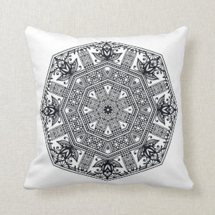 Mandala Round Ornament Cushion