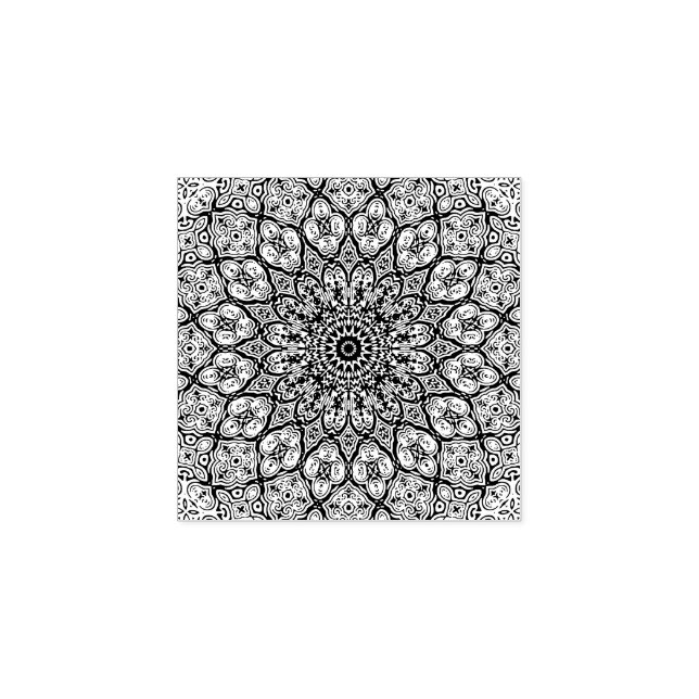 Mandala Rubber Stamp (Imprint)
