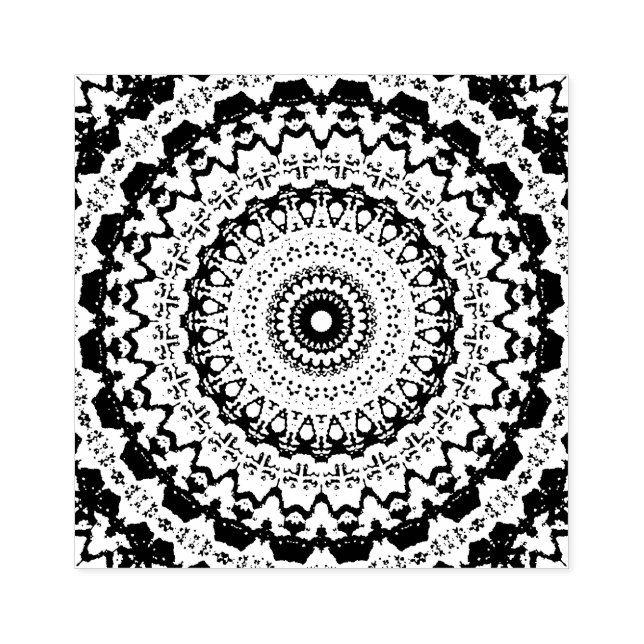 Mandala Rubber Stamp (Imprint)