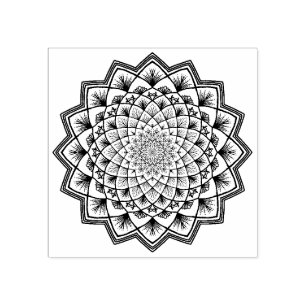 Mandala Rubber Stamp