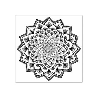 Mandala Rubber Stamp