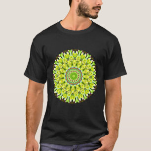 Mandala Sacred Geometry Prana Yoga Mantra Om T-Shirt