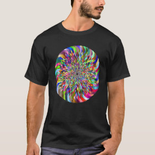 Mandala Sacred Geometry Prana Yoga Mantra Om T-Shirt