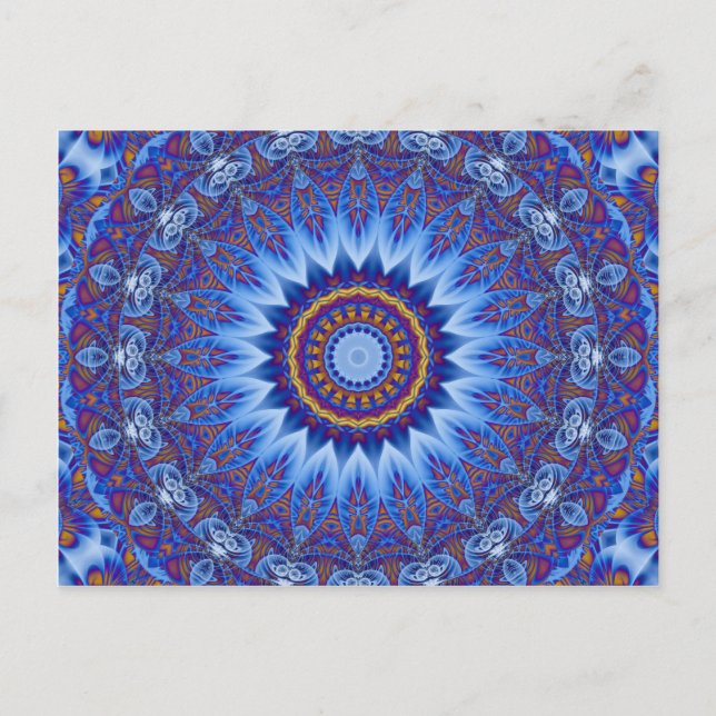 Mandala Sahasrara designed by Tutti Postcard (Front)