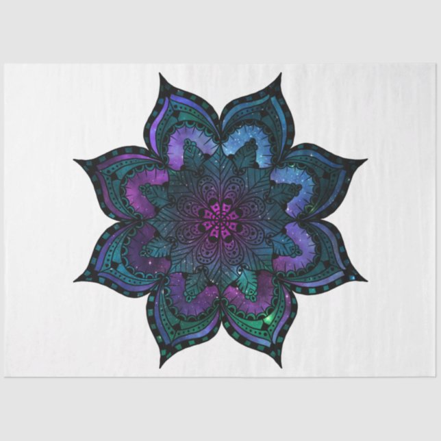 Mandala Series Design 9 Tissue Paper (Front)
