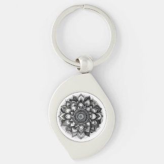 mandala shirt key ring