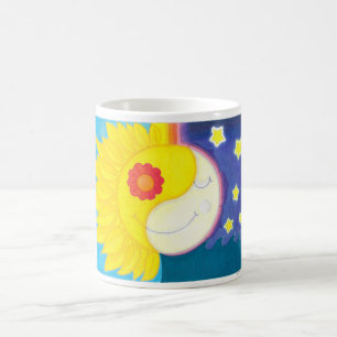 Mandala: Solflower and Luaflor Coffee Mug