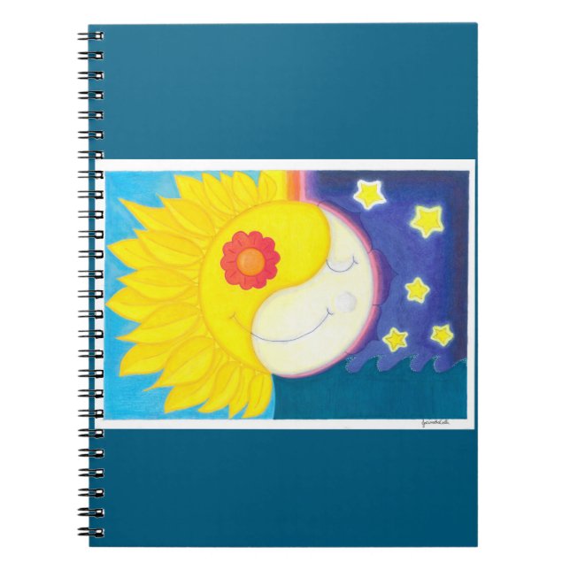 Mandala: Solflower and Luaflor Notebook (Front)