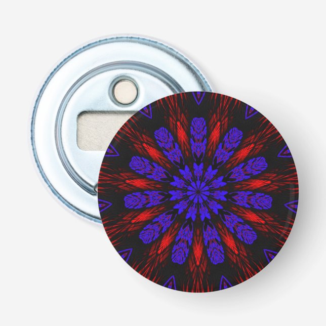 Mandala Southwestern Hippie Boho Chic Bohemian Bottle Opener (Front)